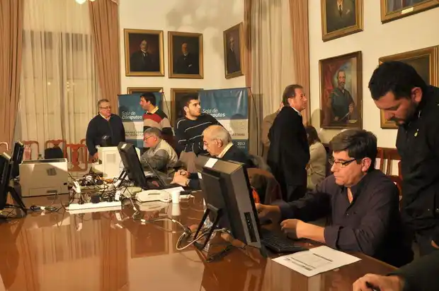 Desde Informática de la Provincia confían en tener los primeros datos a las 21 