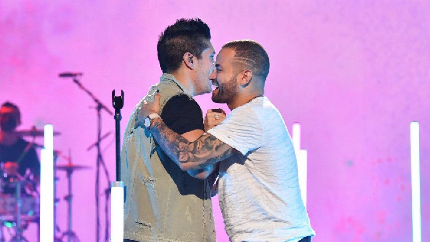 Así inmortalizó Chyno su reencuentro con Nacho