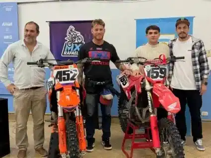 Se presentó la tercera fecha del Campeonato Santafesino de Motocross 2026 que se correrá el fin de semana en el "Autódromo Ciudad de Rafaela". Foto:AR