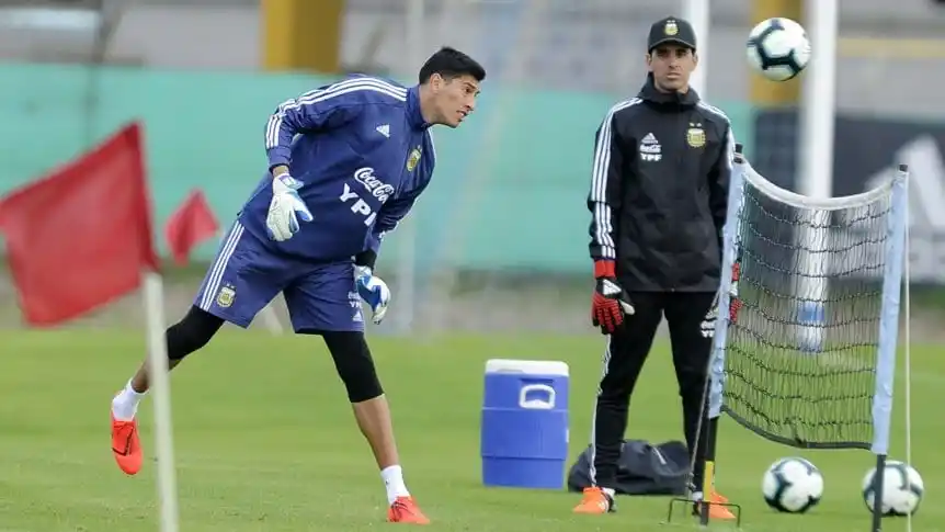 Copa América: Andrada fue desafectado de la Selección Argentina