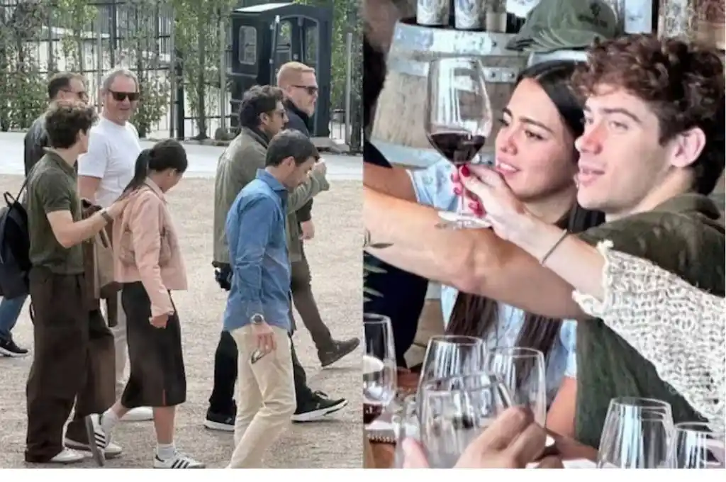 Franco Colapinto junto a Maia Reficco