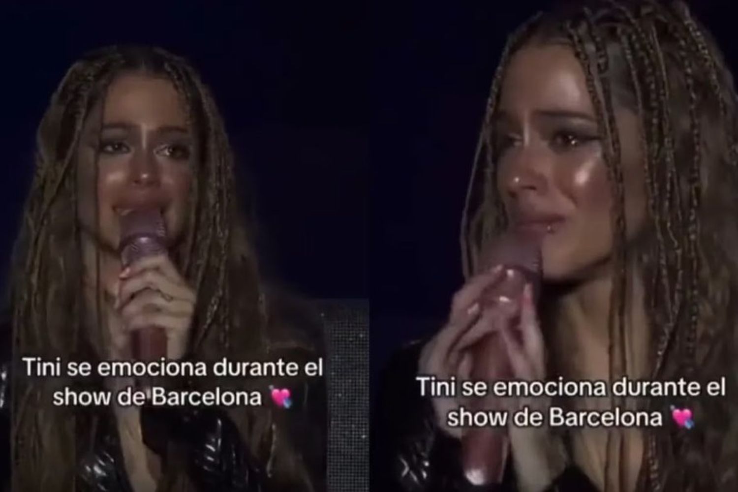 “Toqué fondo”: Tini Stoessel lloró y habló de los ataques de pánico que sufrió antes de su gira por España