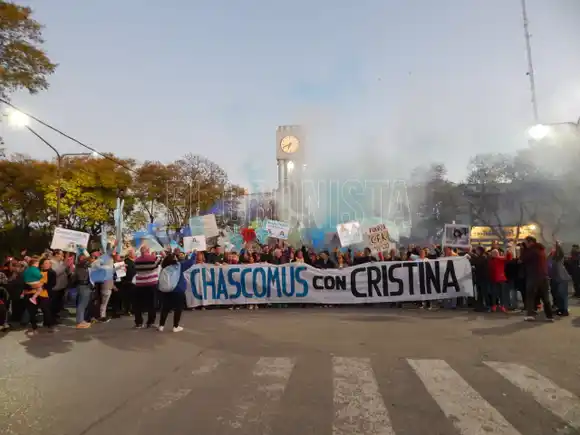 En Chascomús fue nutrida la caravana en apoyo a Cristina Fernández de Kirchner