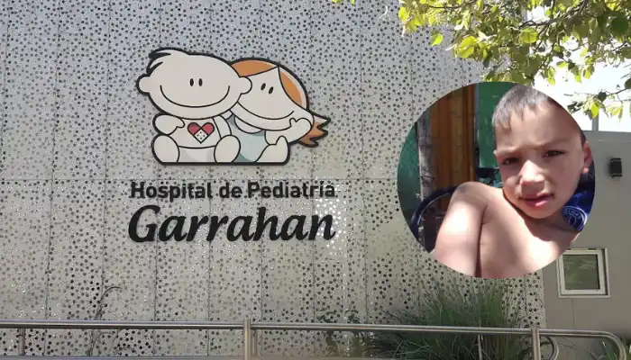 El niño fue intervenido nuevamente en el Hospital Garrahan.