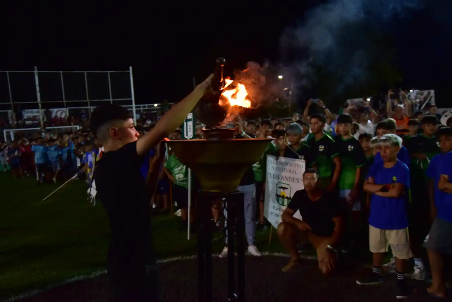 Se encendió la llama.