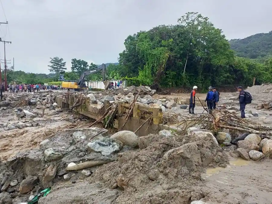 Lluvias ponen de nuevo en alerta a los estados Mérida y Trujillo