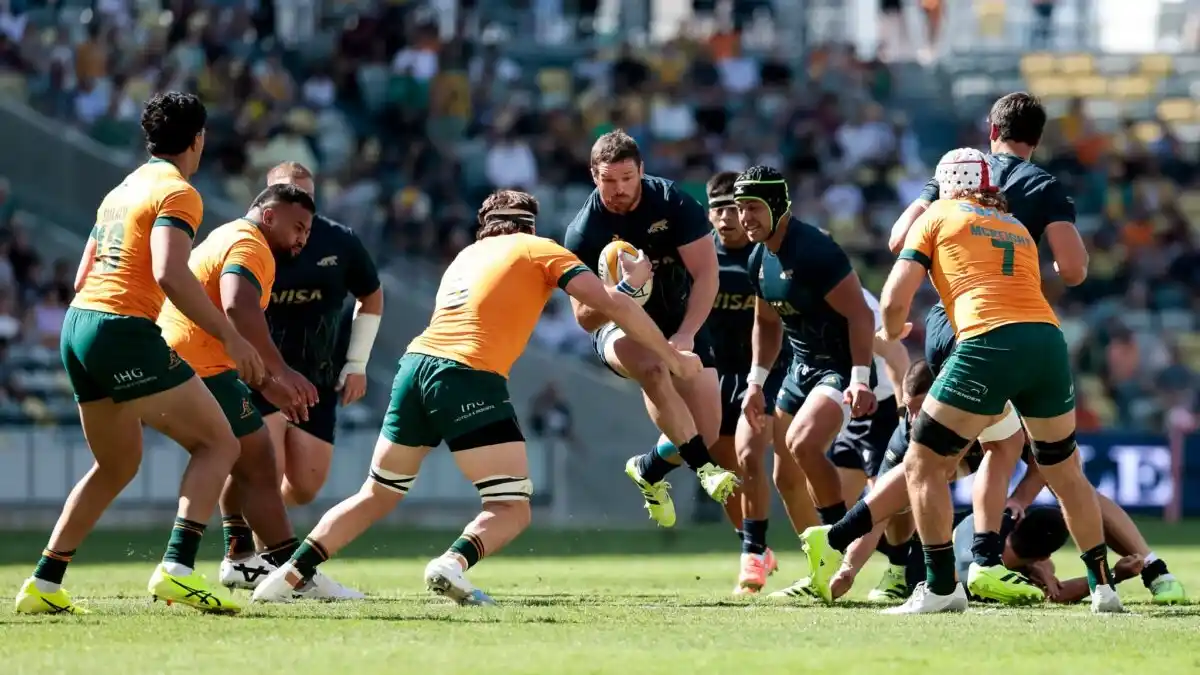 Los Pumas no pudieron con los Wallabies.