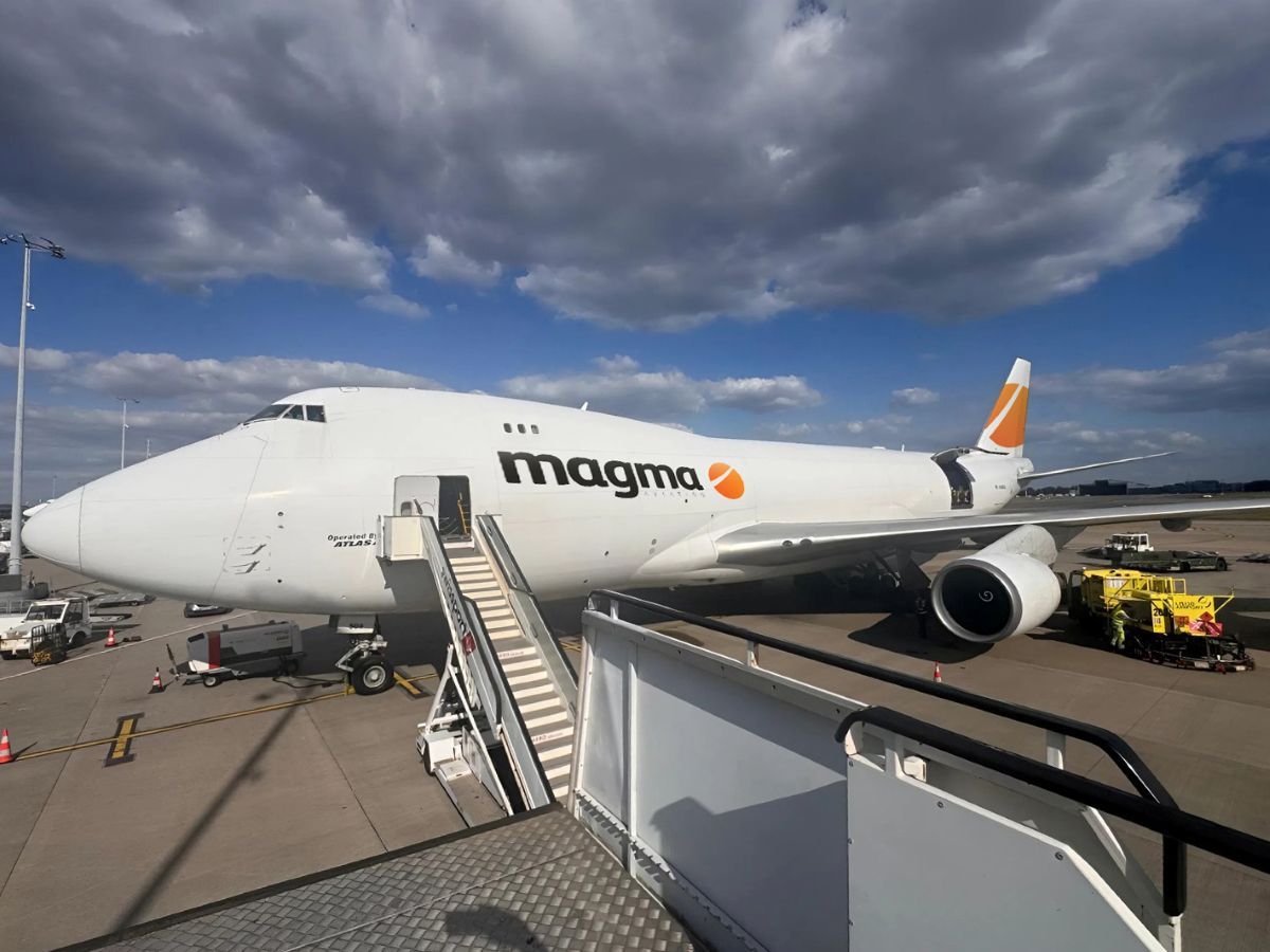 La vigencia de la Reina en la carga: Magma Aviation incorpora un Boeing 747F