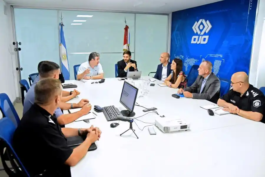 Pullaro y Pablo Cococcioni encabezan reunío de Seguridad