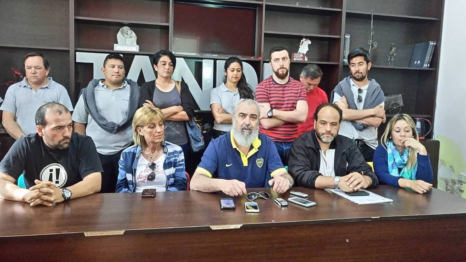Los inspectores de tránsito enfatizan su reclamo hacia el director del área