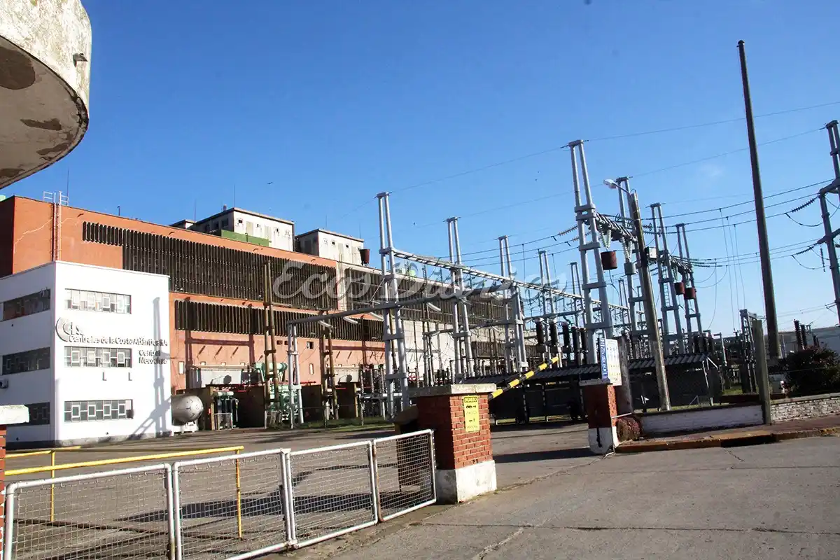 Central Termoeléctrica. Donde se produjo la falla eléctrica.