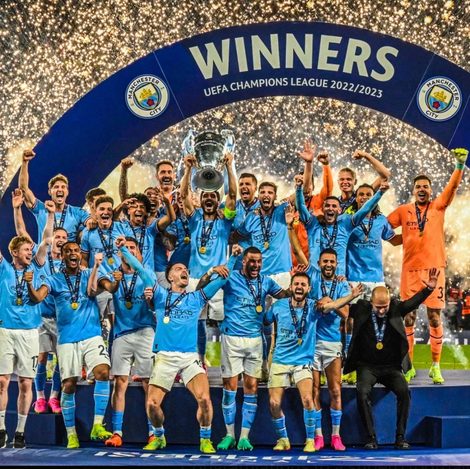 El Manchester City de Álvarez y Perrone campeón de la Champions League