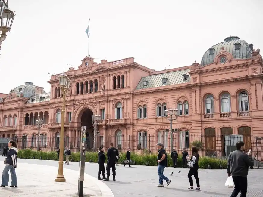 Se mantiene reuniones políticas en Casa Rosada. Xinhua.