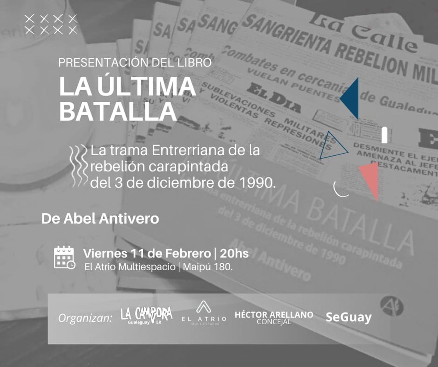 PRESENTACIÓN DEL LIBRO "LA ULTIMA BATALLA"