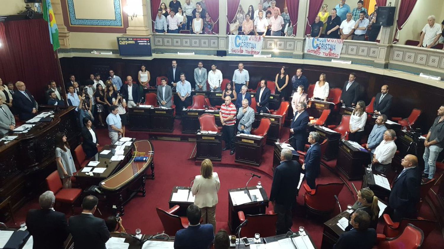 El Senado bonaerense homenajeó al fallecido Aldo San Pedro