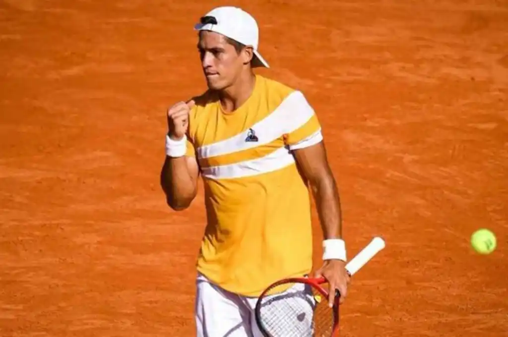 Báez y Etcheverry avanzaron a cuartos de final del ATP 250 de Santiago de Chile