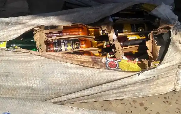 Se decomisaron 800 kilos de alimentos y bebidas