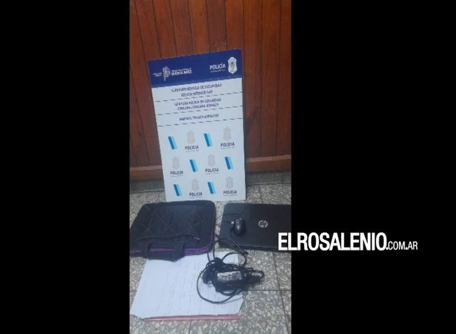 Intendente de Coronel Rosales relató un robo con ironía y preguntó: ¿Cómo se llama la obra?