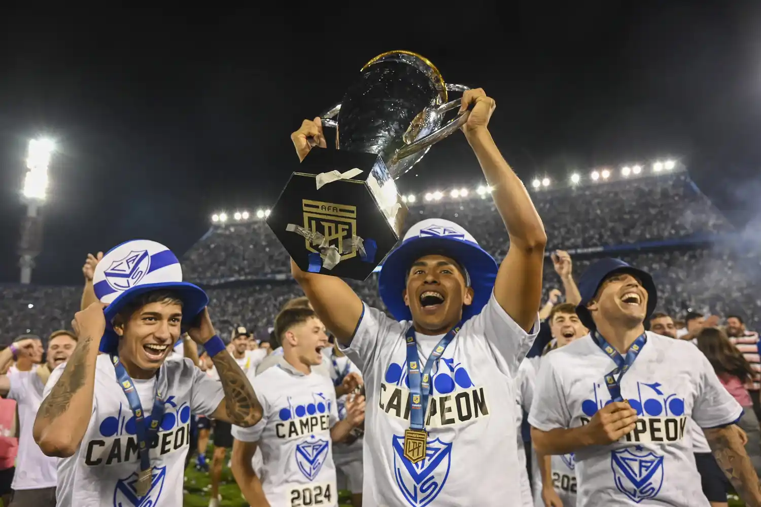 Vélez viene de un festejo reciente.