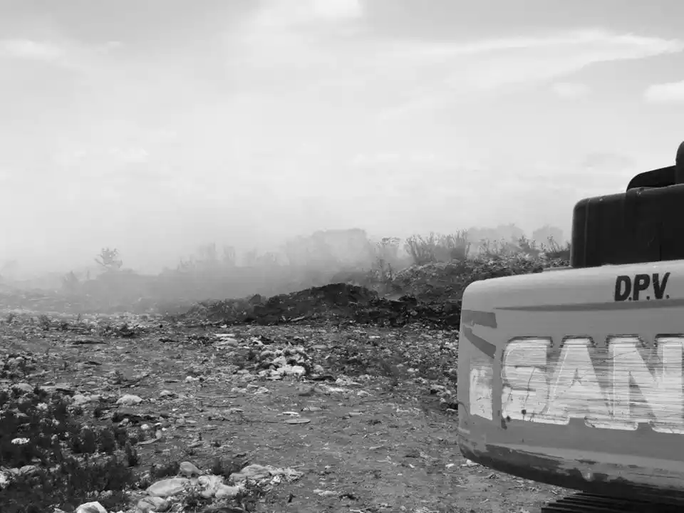 Vecinos trabajarán en procura de acabar con el problema de las quemas en el basural