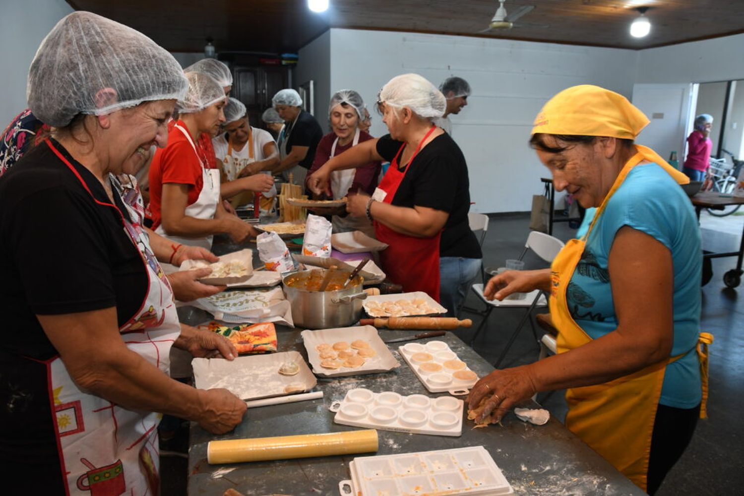 Se desarrolló el segundo taller de pastas caseras