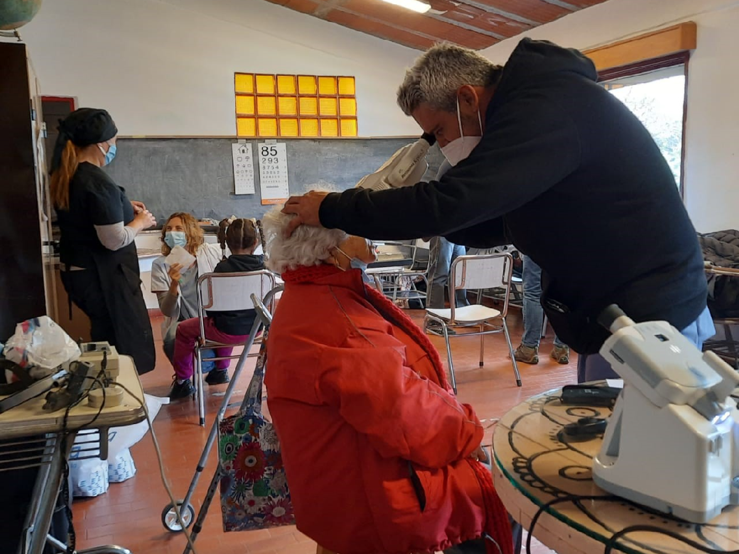 Medicina solidaria: la vivencia de una oftalmóloga sanfrancisqueña
