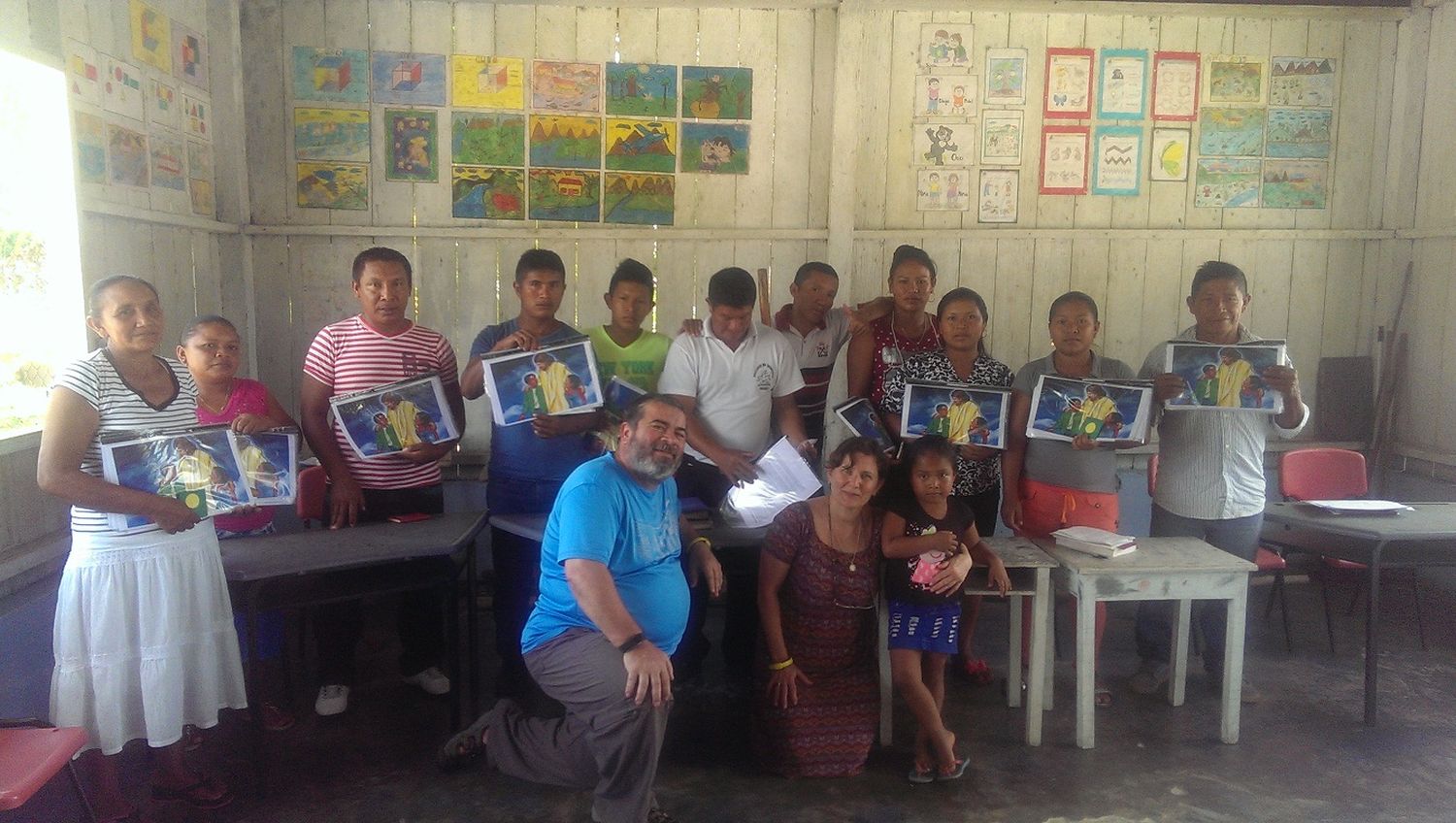 Misioneros de nuestra ciudad trabajaron con nativos de Colombia