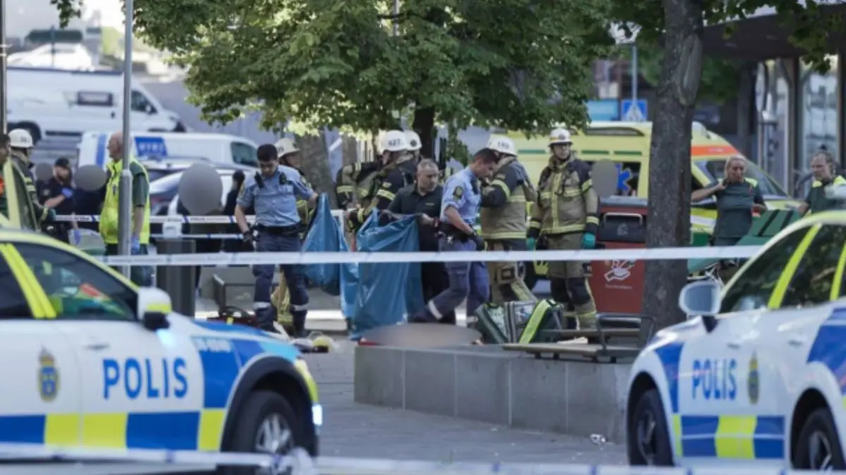 TERROR EN ESTOCOLMO: Un muerto y tres heridos en un tiroteo masivo