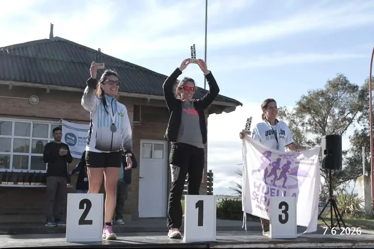 Duatlón: Marianela Taboada 2° en Pehuenco