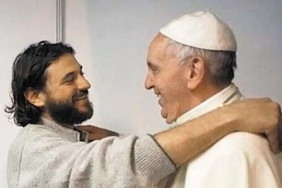 El papa Francisco recibe a Juan Grabois y referentes sociales en el Vaticano