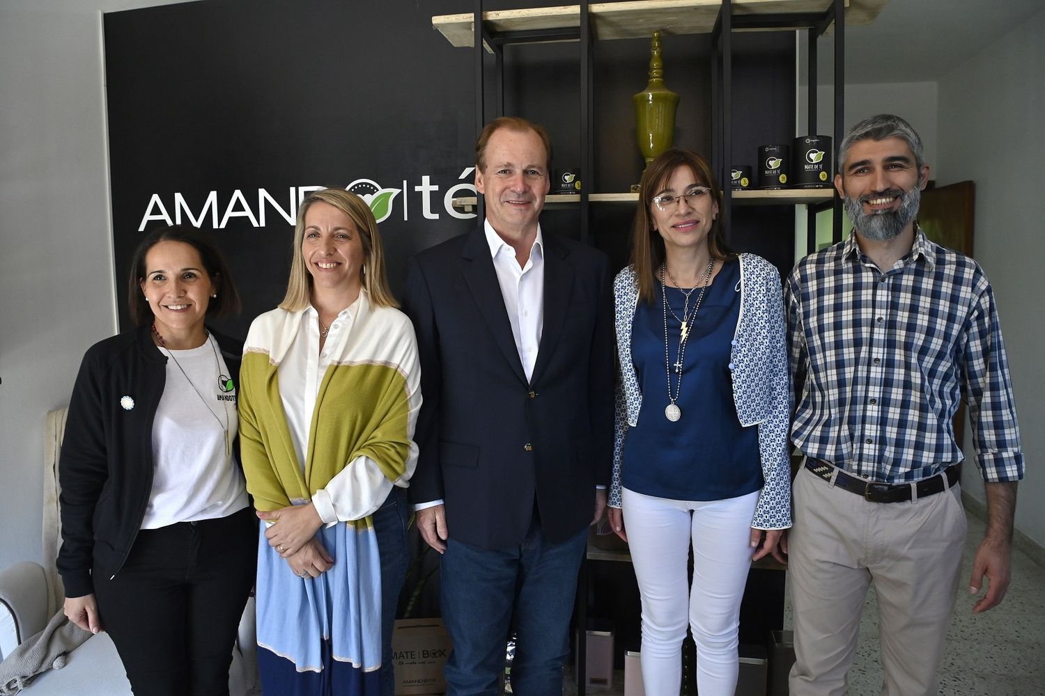 Bordet y Stratta visitaron un emprendimiento que proyecta exportar su producción