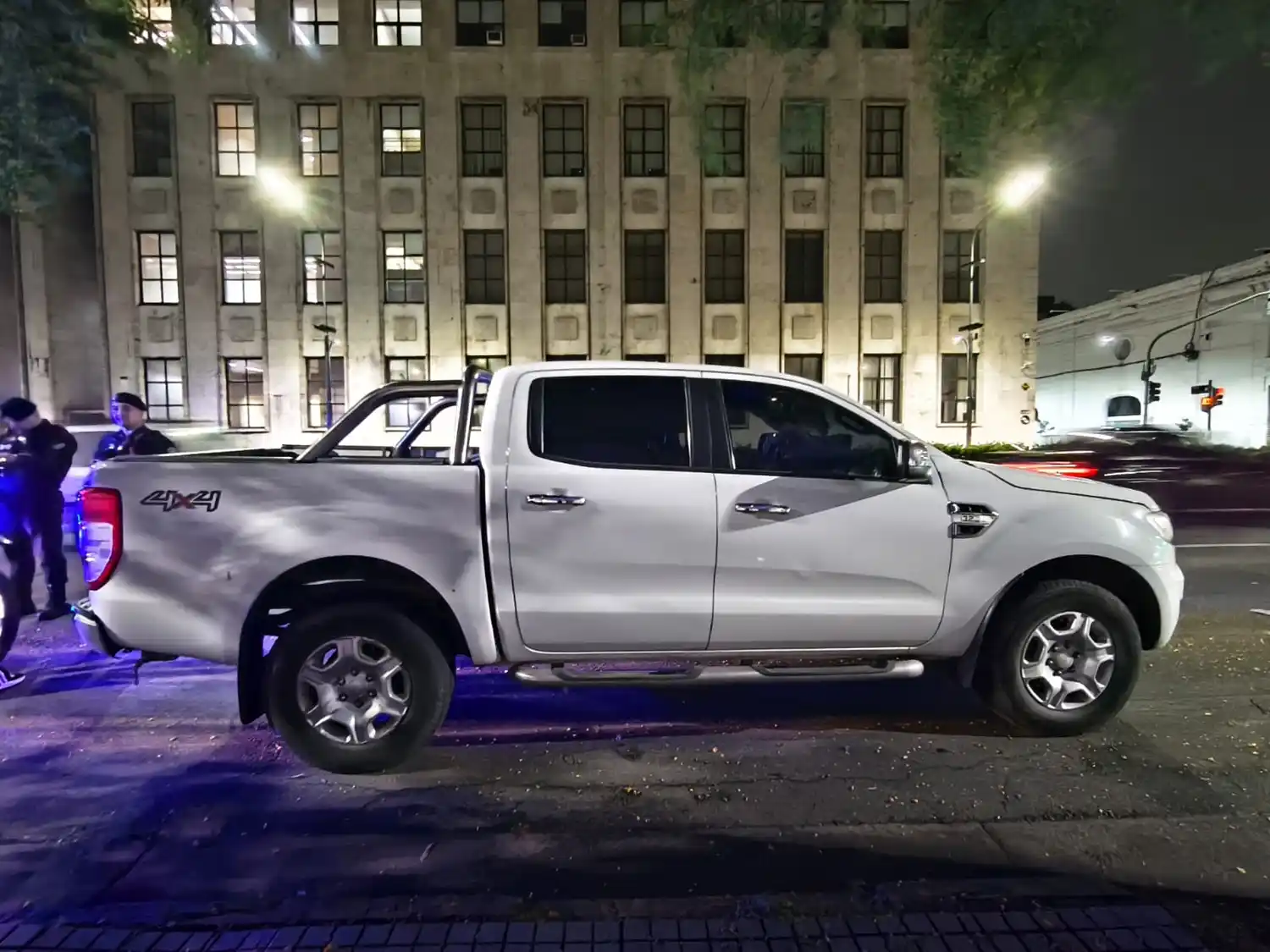 Camioneta secuestrada.