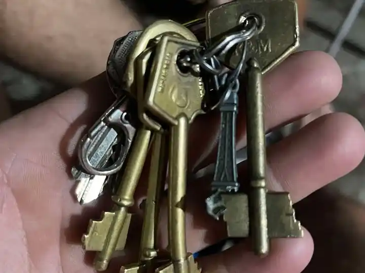 Llaves encontradas en calle Balcarce