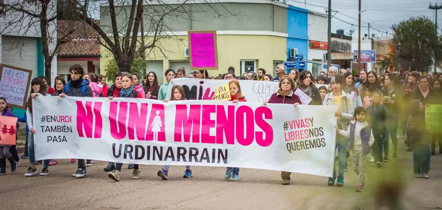 Concentración en Urdinarrain por una nueva edición del #NiUnaMenos