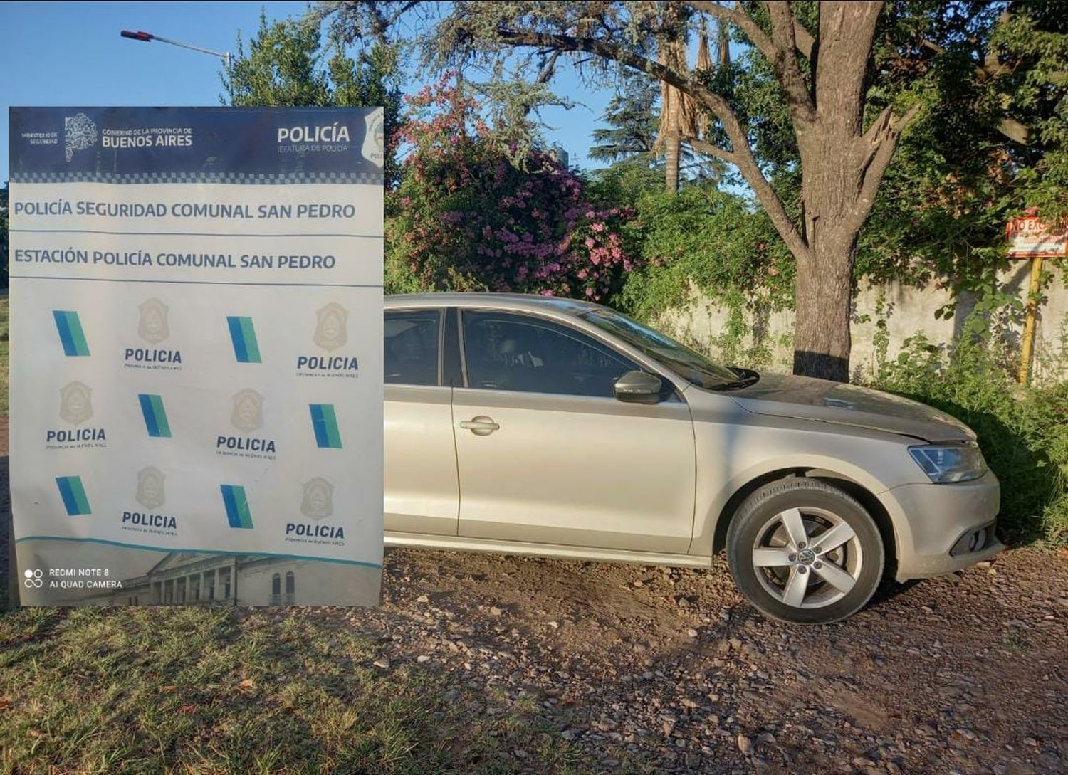 Preocupación por el robo cometido en el barrio Los Fresnos