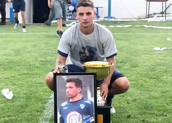 Matías Jalil homenajeó a Brian Cortadi con un título