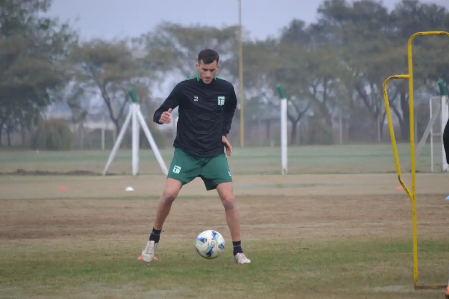 Pablo Cortizo, uno de los referentes del equipo de Sergio Maza.