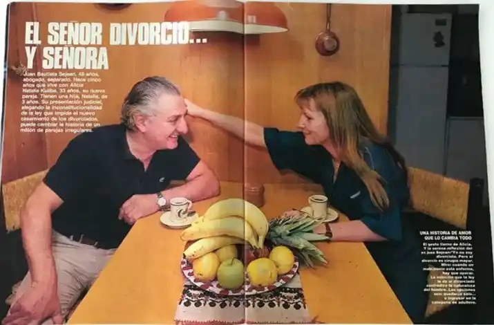 Ley de Divorcio: a 30 años de la historia de amor que cambió el Código Civil