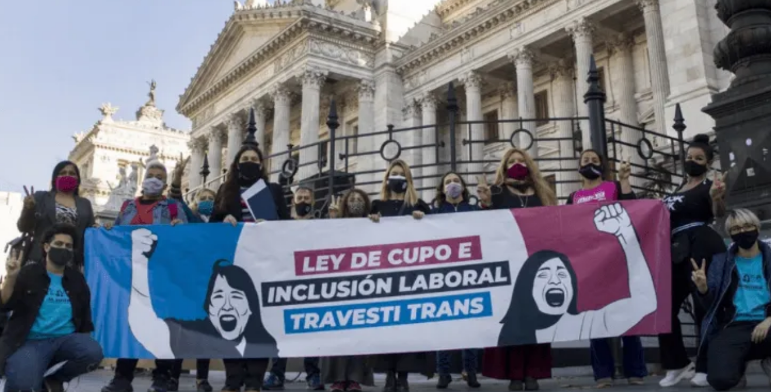 El Presidente promulgará la Ley de Cupo Laboral Travesti Trans