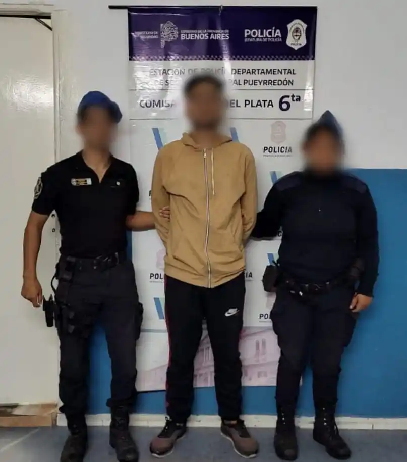 El hombre posee procesos por tentativa de robo y disturbios en la vía pública.