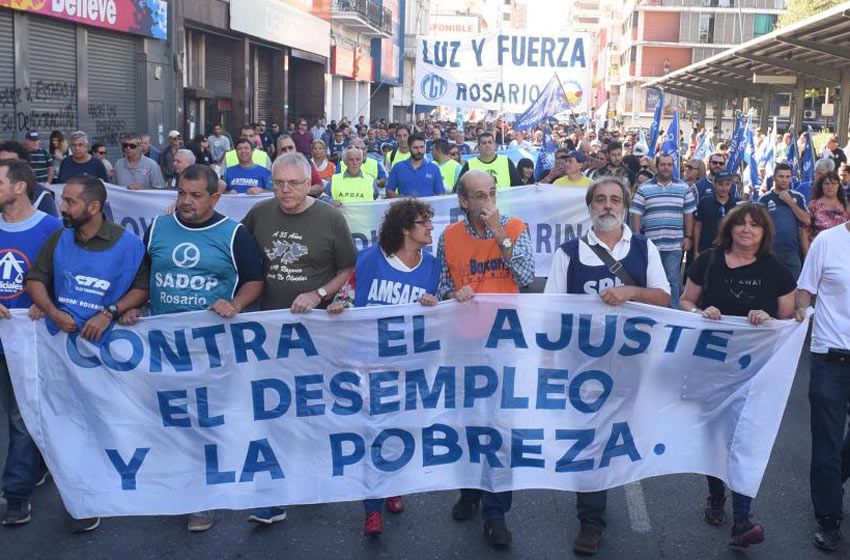 Paro nacional del 30 de abril: ¿cuáles son los gremios rosarinos que se adhieren?
