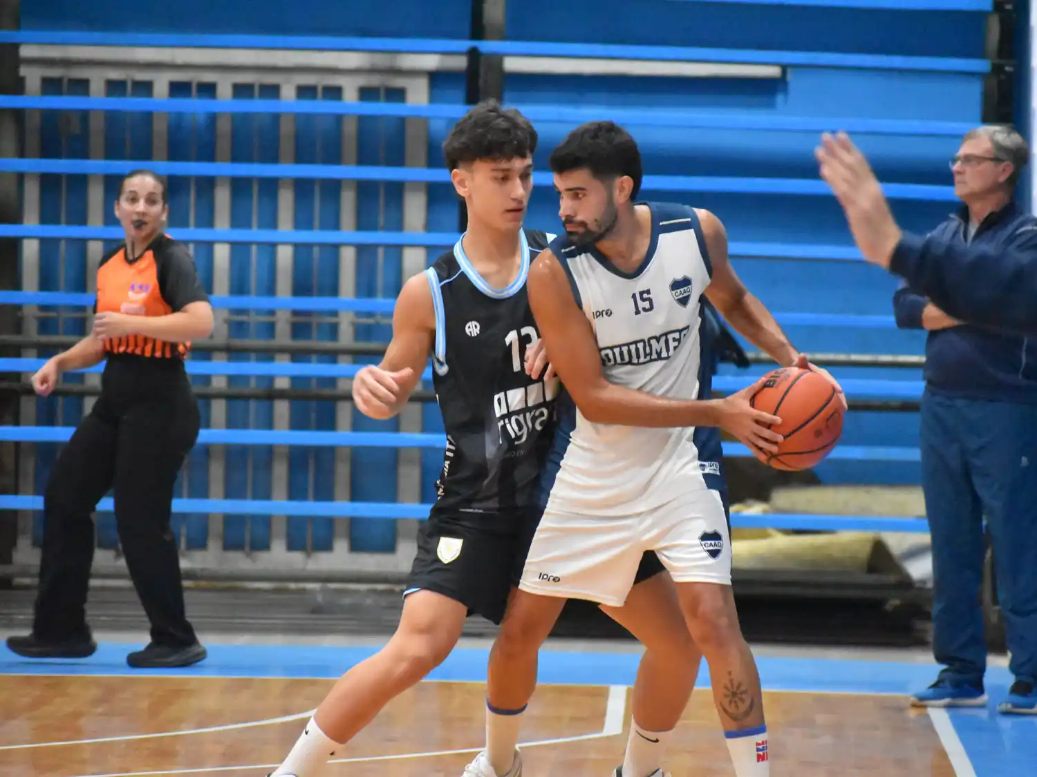 Por la fecha 3 del Torneo Oficial de Primera División de la Asociación Rafaelina, la Crema venció 98 a 39 a Argentino Quilmes. Foto: Prensa AR