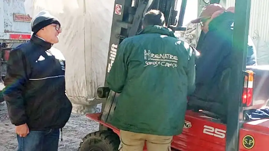 Los inspectores hallaron anomalías en las condiciones laborales del sector rural.