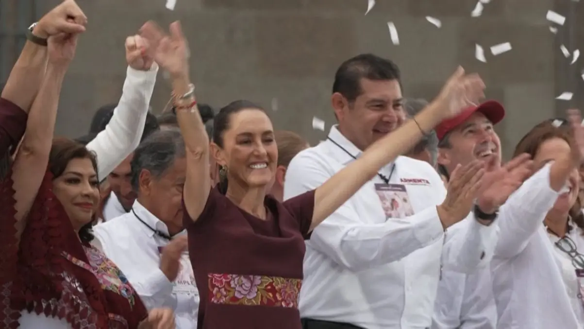 Claudia Sheinbaum se convierte en la primera presidenta electa en la historia de México