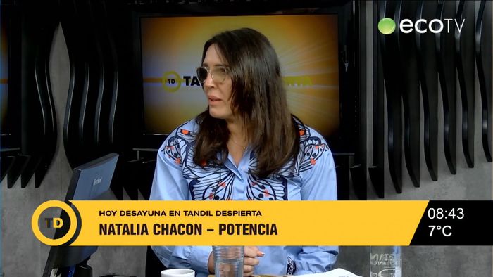 Natalia Chacón: "El ambiente está enrarecido, la gente está molesta y con justa razón"