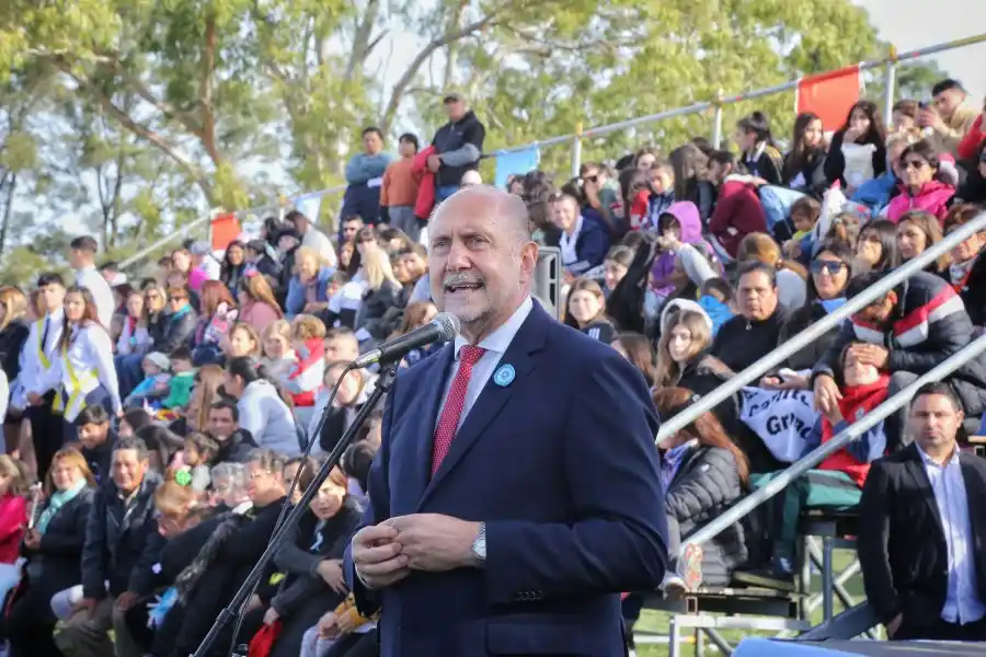 Perotti presidió el acto por el 177 anivarsario de la Batalla de Punta Quebracho