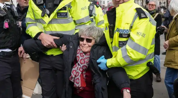 Tensión en Trafalgar Square
