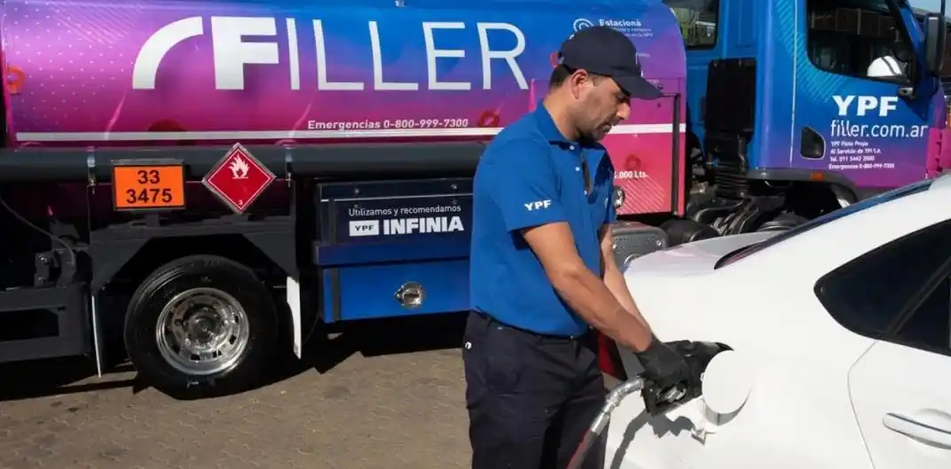 YPF lanzó un servicio de delivery de nafta a domicilio