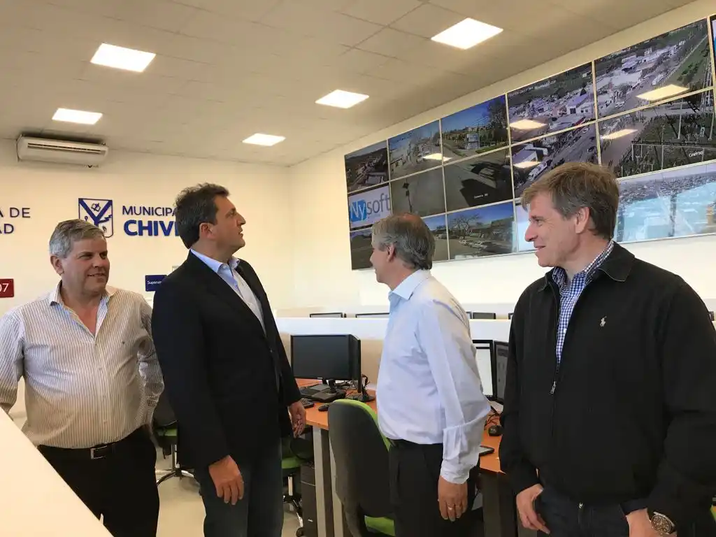 Massa: "Un día estos centros de monitoreo van a estar en toda la Argentina"