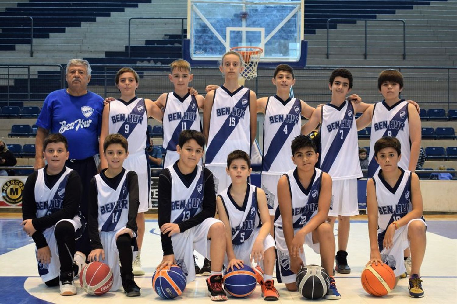  Ben Hur inicia sus trabajos con las Formativas del básquet